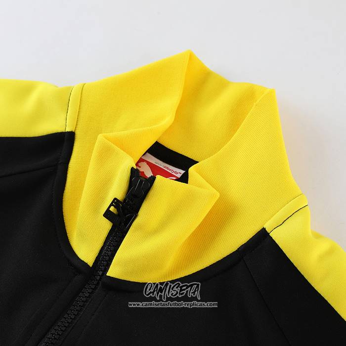 Chandal de Chaqueta del Borussia Dortmund 2023-2024 Negro